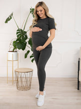 Lade das Bild in den Galerie-Viewer, Umstandsleggings Formommy®️ | Grau