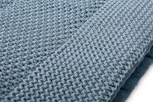 Lade das Bild in den Galerie-Viewer, SET ODEJA IN VZGLAVNIK KNITTED MUSLIN | MODRA