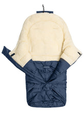 Naložite sliko v pregledovalnik galerije, Zimska vreča Sensillo®️ COMBI WOOL | Navy - volna