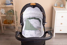 Lade das Bild in den Galerie-Viewer, KOMPLET ZA VOZIČEK IZ MUSLINA | ZELENA