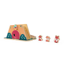 Naložite sliko v pregledovalnik galerije, Chicco® My Wood Friends Inspired by Montessori | LISIČJE SKRIVALIŠČE
