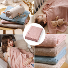 Naložite sliko v pregledovalnik galerije, BOMBAŽNA ODEJICA BABYONO BAMBOO | ROZA