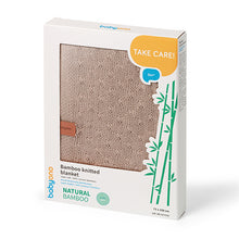 Naložite sliko v pregledovalnik galerije, BOMBAŽNA ODEJICA BABYONO BAMBOO | BEŽ