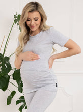Naložite sliko v pregledovalnik galerije, Majica za dojenje Emma | Siva