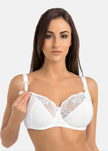 Naložite sliko v pregledovalnik galerije, Nedrček za dojenje Anastasia Teyli® | Bela