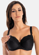 Naložite sliko v pregledovalnik galerije, Nedrček za dojenje Mama Teyli® | Črna