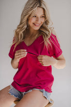 Naložite sliko v pregledovalnik galerije, Majica za dojenje MUM | Zelena