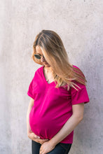 Naložite sliko v pregledovalnik galerije, Majica za dojenje MUM | Fuchsia