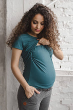 Naložite sliko v pregledovalnik galerije, Majica za dojenje Milky | Črna