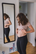 Naložite sliko v pregledovalnik galerije, Nosečniške premium pajkice Milk&Love | Črne