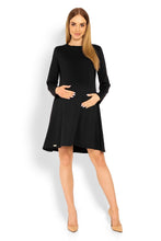Naložite sliko v pregledovalnik galerije, Nosečniška obleka Aline | Črna