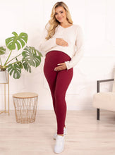Naložite sliko v pregledovalnik galerije, ❄️TERMO nosečniške pajkice - Bordo