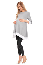 Prenesite sliku u preglednik galerije, Trudnička haljina Asy | Siva