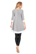 Prenesite sliku u preglednik galerije, Trudnička haljina Asy | Siva
