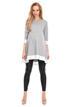 Prenesite sliku u preglednik galerije, Trudnička haljina Asy | Siva