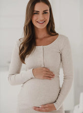 Naložite sliko v pregledovalnik galerije, Nosečniška obleka Tummy | Bež