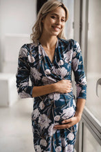 Nahrávajte obrázok do prehliadača galérie, Tehotenské šaty Grow with me | Aurora Blue