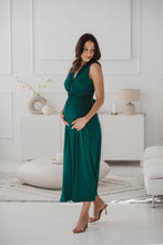 Naložite sliko v pregledovalnik galerije, Nosečniška obleka LOOP | Zelena