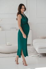 Naložite sliko v pregledovalnik galerije, Nosečniška obleka LOOP | Zelena