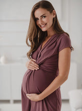 Lade das Bild in den Galerie-Viewer, Umstandskleid Juliana | Rose Brown