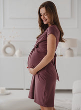 Lade das Bild in den Galerie-Viewer, Umstandskleid Juliana | Rose Brown