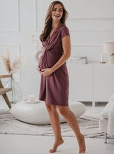 Lade das Bild in den Galerie-Viewer, Umstandskleid Juliana | Rose Brown