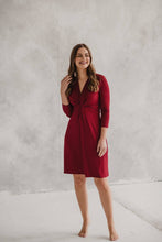 Naložite sliko v pregledovalnik galerije, Nosečniška obleka Julia | Rdeča