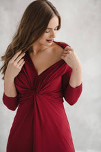 Naložite sliko v pregledovalnik galerije, Nosečniška obleka Julia | Rdeča