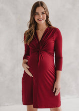 Naložite sliko v pregledovalnik galerije, Nosečniška obleka Julia | Rdeča