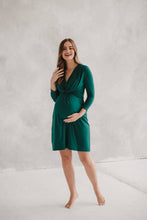 Prenesite sliku u preglednik galerije, Trudnička haljina Julia | Zelena