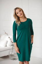 Naložite sliko v pregledovalnik galerije, Nosečniška obleka Milk & Love | Zelena