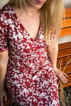 Naložite sliko v pregledovalnik galerije, Nosečniška obleka iDo | Rdeča