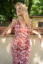 Naložite sliko v pregledovalnik galerije, Nosečniška obleka iDo | Rdeča