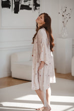 Lade das Bild in den Galerie-Viewer, Umstandsbademantel Milk&Love | Beige