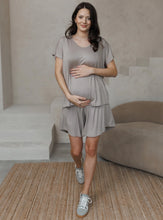 Lade das Bild in den Galerie-Viewer, Umstandsshorts Mocha | Beige