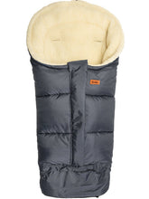 Naložite sliko v pregledovalnik galerije, Zimska vreča Sensillo®️ COMBI WOOL | Grafitna - volna