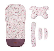 Lade das Bild in den Galerie-Viewer, Set podlog za voziček Sensillo®️ DELUXE VELVET | Pink