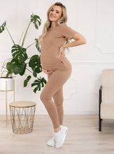 Lade das Bild in den Galerie-Viewer, Umstandsleggings Formommy®️ | Cappuccino