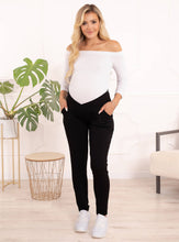 Naložite sliko v pregledovalnik galerije, Nosečniške hlače Mollie - Črne