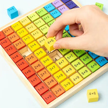 Nahrávajte obrázok do prehliadača galérie, Montessori matematická hra násobenia
