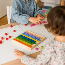 Nahrávajte obrázok do prehliadača galérie, Montessori matematická hra násobenia
