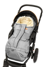 Naložite sliko v pregledovalnik galerije, Zimska vreča Sensillo®️ COMBI WOOL | Siva - volna
