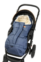 Naložite sliko v pregledovalnik galerije, Zimska vreča Sensillo®️ COMBI WOOL | Navy - volna
