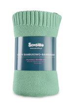 Naložite sliko v pregledovalnik galerije, BOMBAŽNA ODEJICA SENSILLO BAMBOO | MINT
