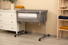 Naložite sliko v pregledovalnik galerije, Otroška posteljica SLEEP2GETHER | Grafitno siva
