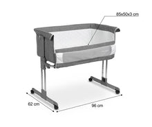 Naložite sliko v pregledovalnik galerije, Otroška posteljica SLEEP2GETHER | Grafitno siva
