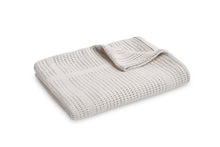 Naložite sliko v pregledovalnik galerije, PLETENA ODEJICA MOLLY | SIVA
