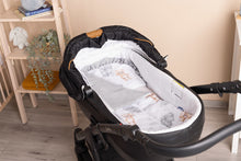 Lade das Bild in den Galerie-Viewer, KOMPLET ZA VOZIČEK IZ MUSLINA | SIVA
