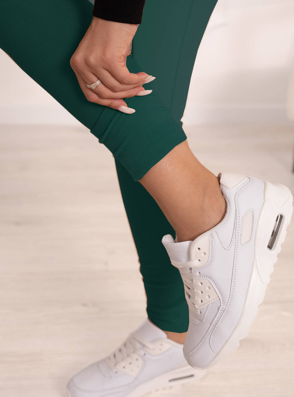 ❄️THERMO Umstandsleggings | Dunkelgrün