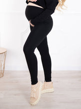 Lade das Bild in den Galerie-Viewer, Umstandsleggings Anna | Puderrosa
